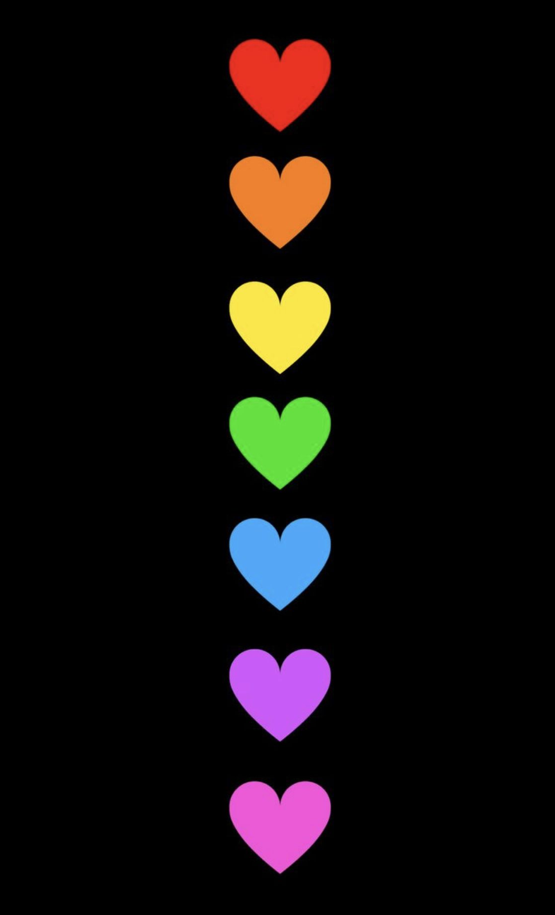 Colorful Hearts Wallpapers