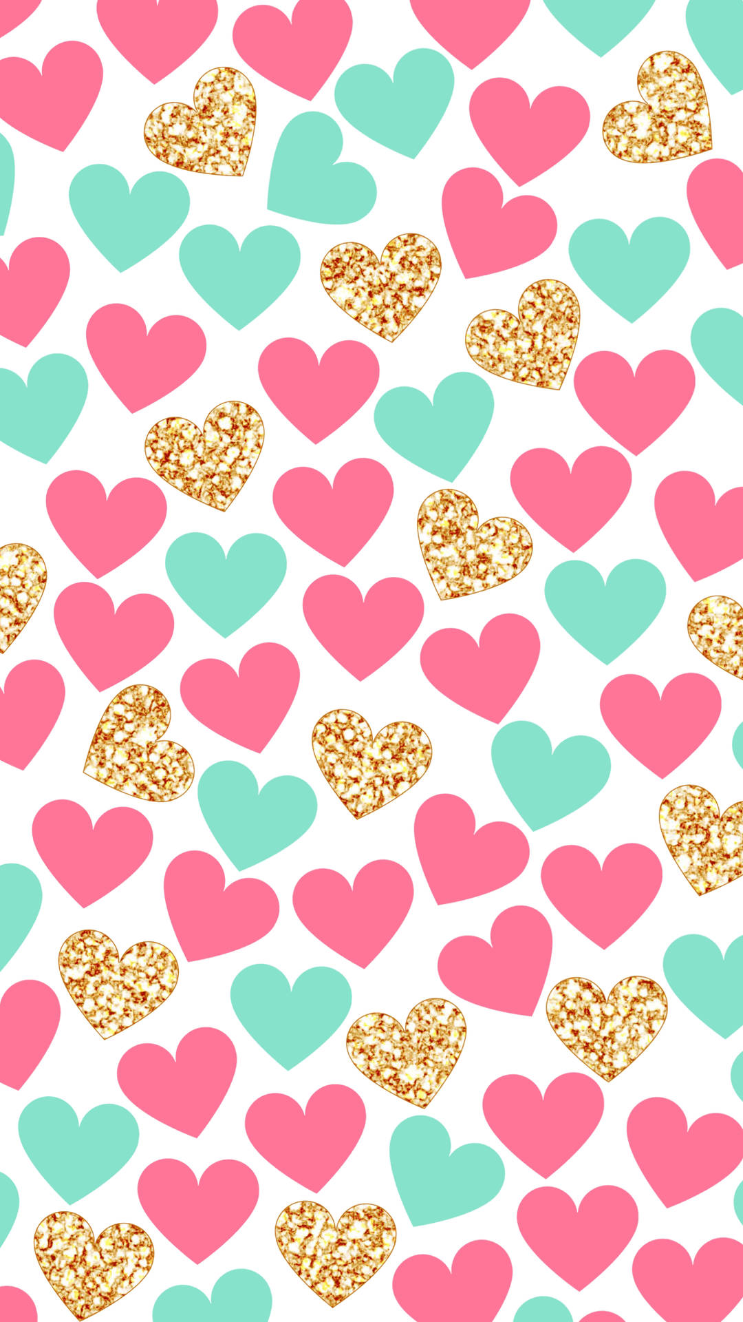 Colorful Hearts Wallpapers