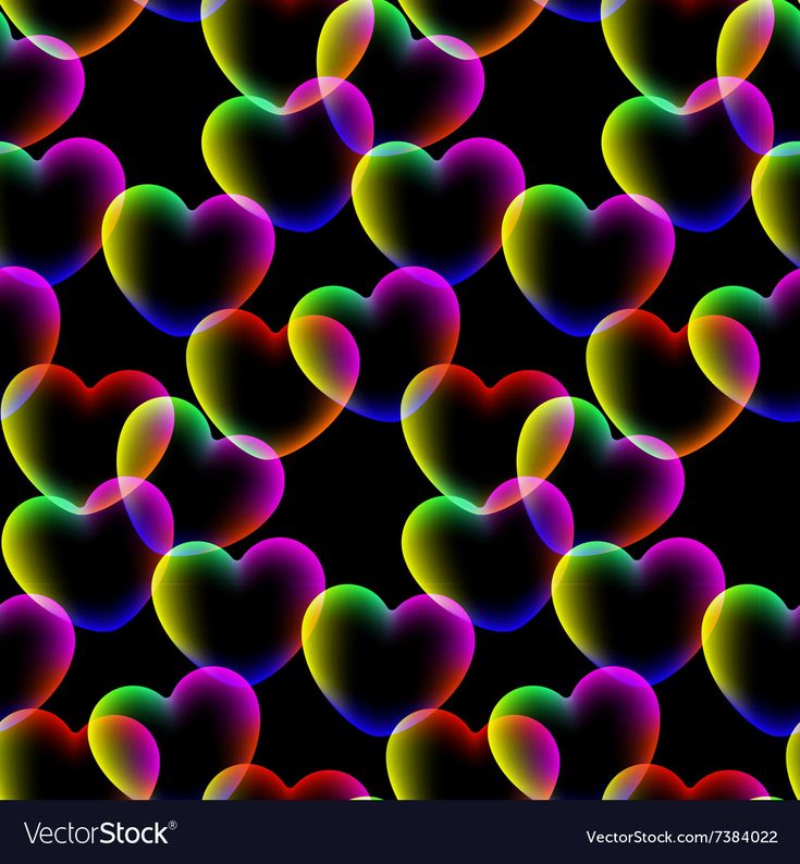 Colorful Hearts Wallpapers