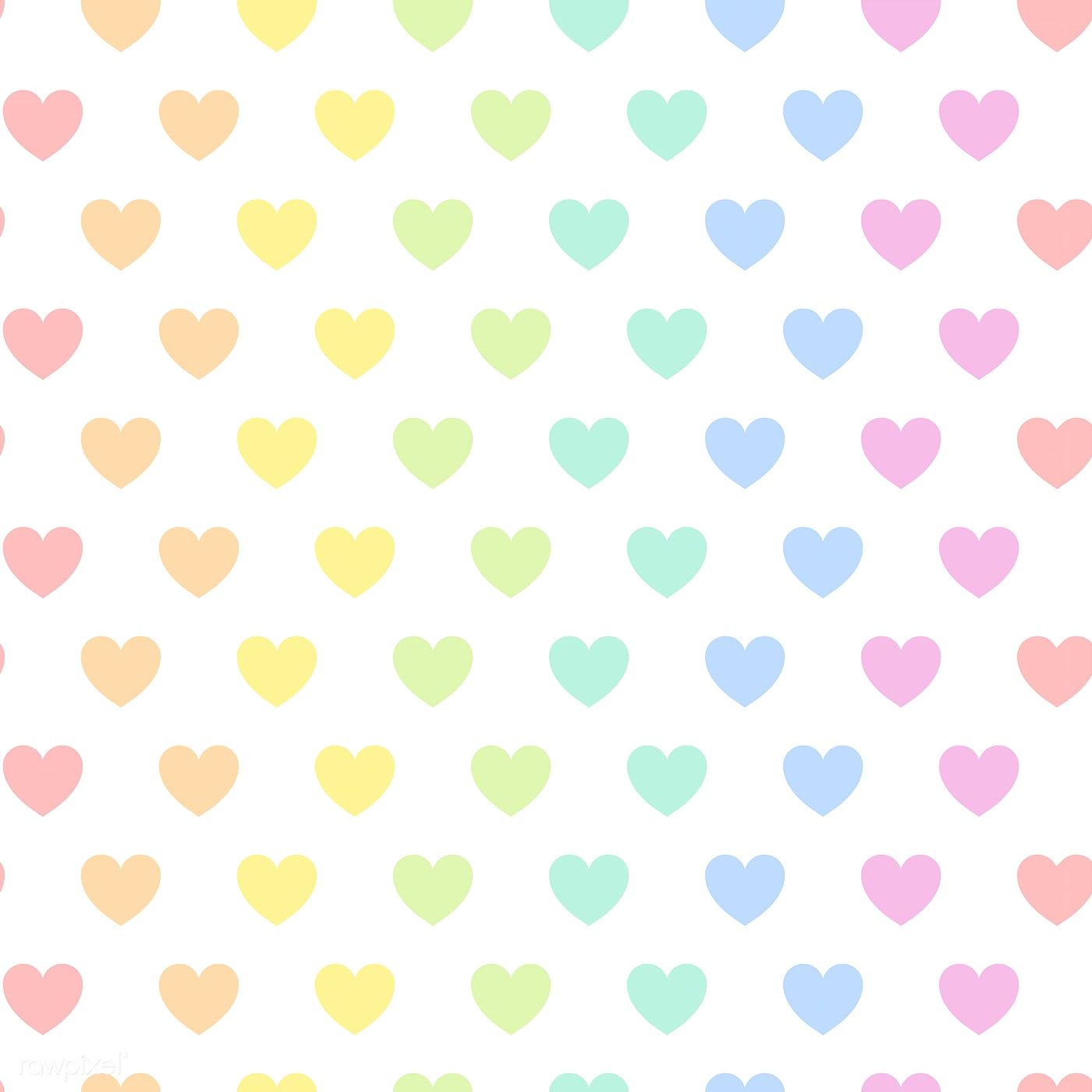 Colorful Hearts Wallpapers