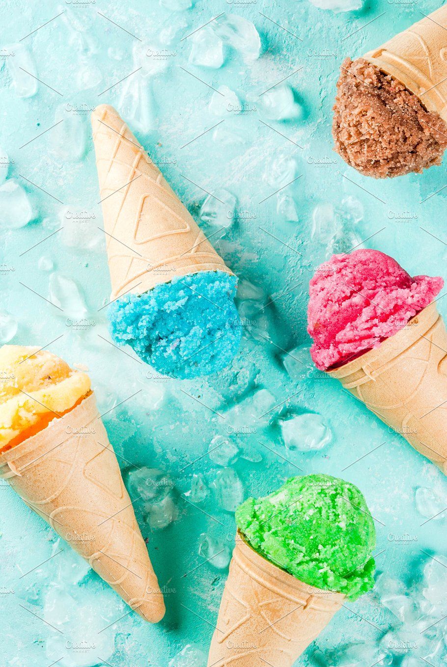 Colorful Ice Cream Wallpapers