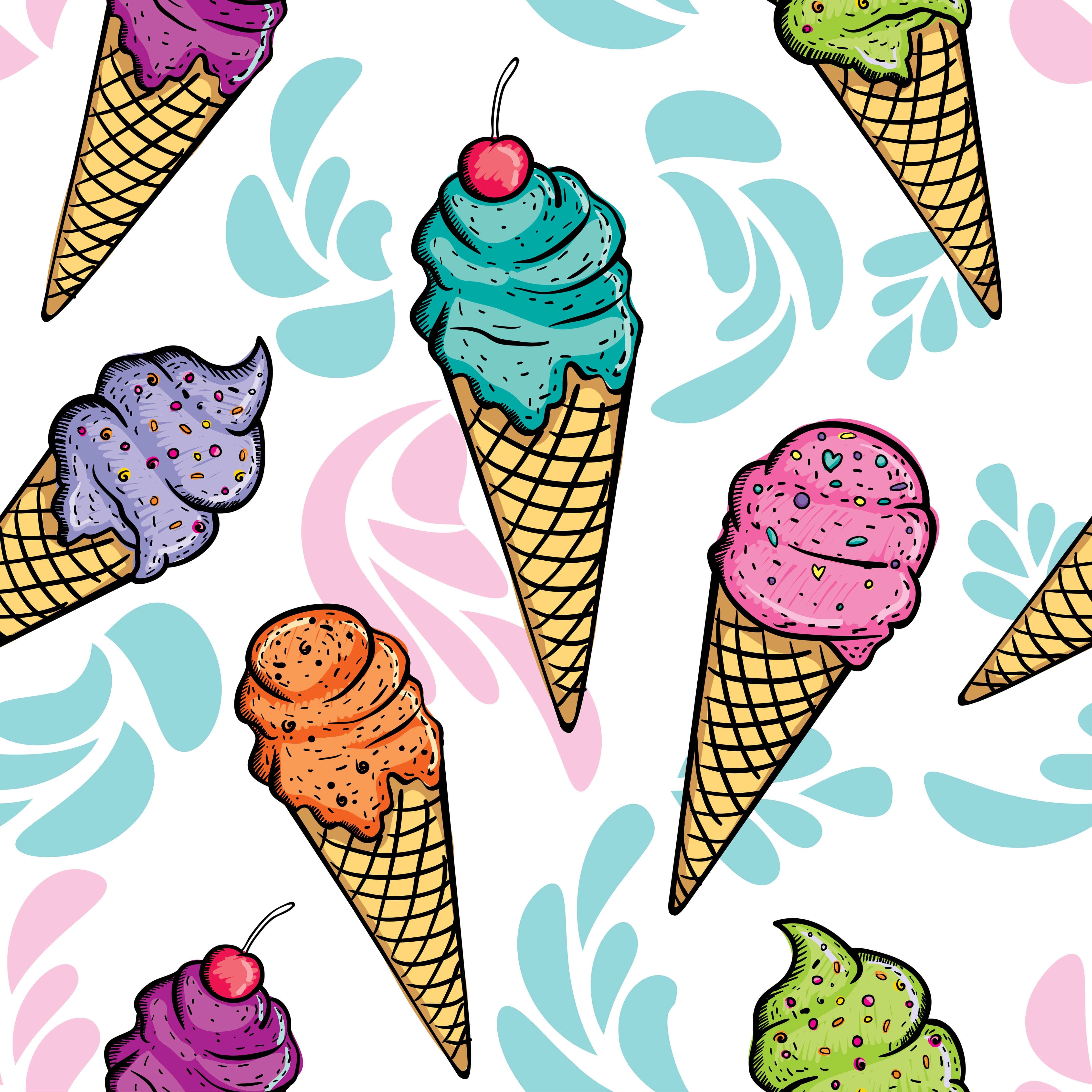 Colorful Ice Cream Wallpapers