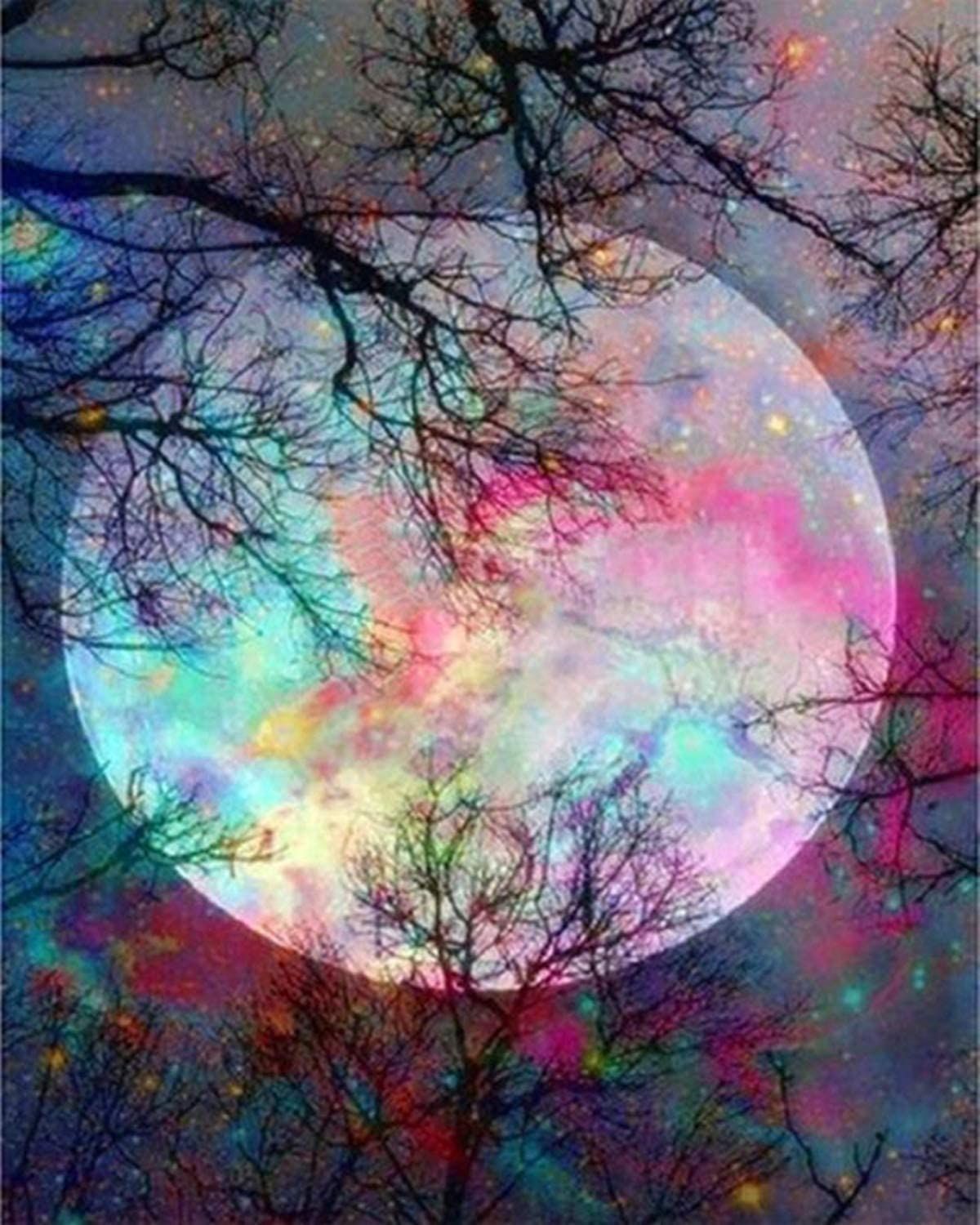 Colorful Moon Wallpapers