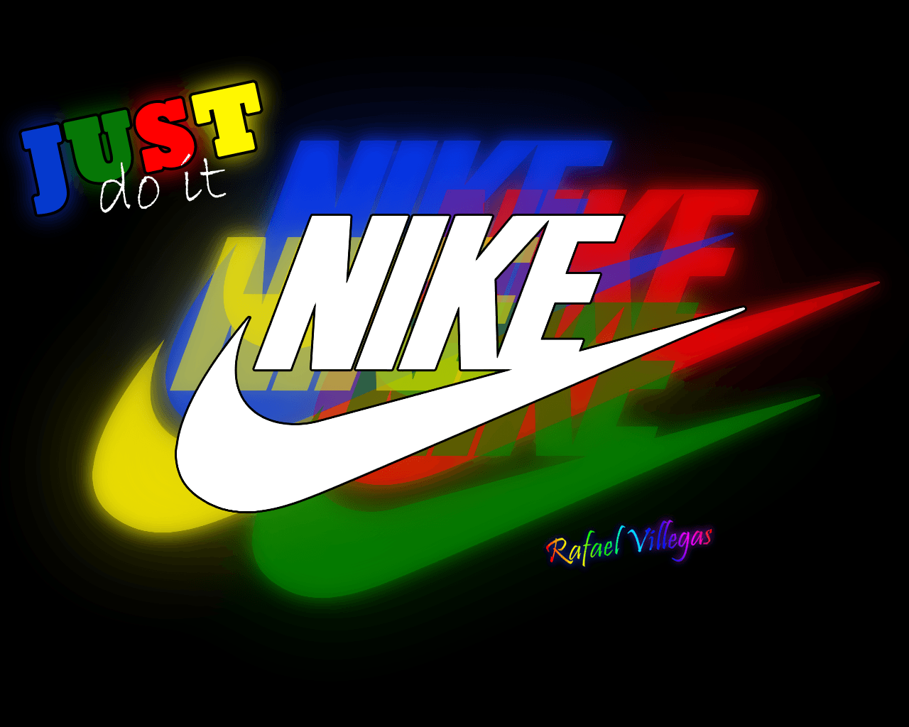 Colorful Nike Logo Wallpapers