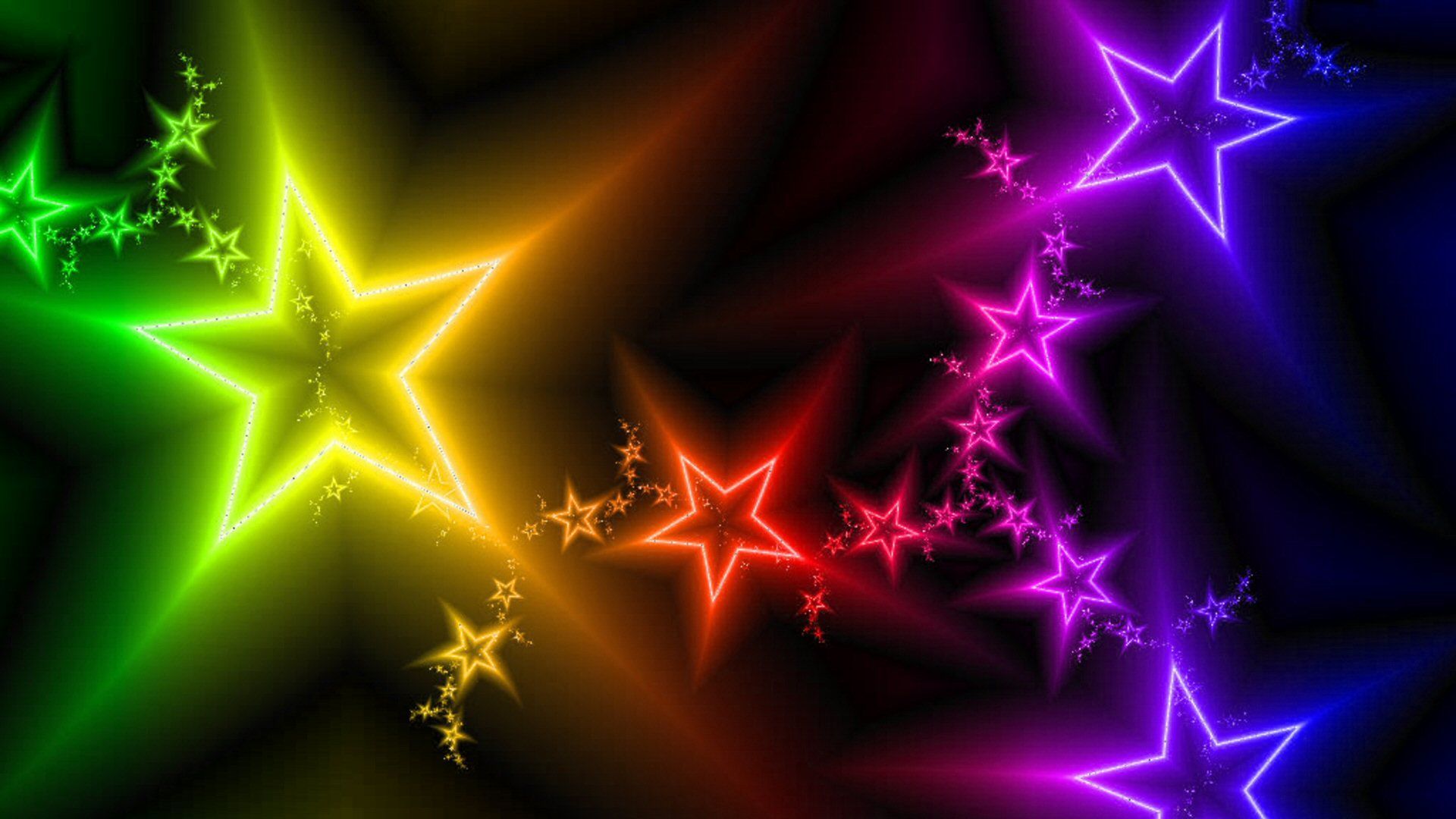 Colorful Stars Wallpapers