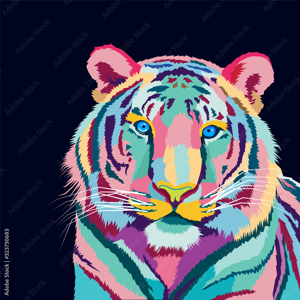 Colorful Tiger Wallpapers