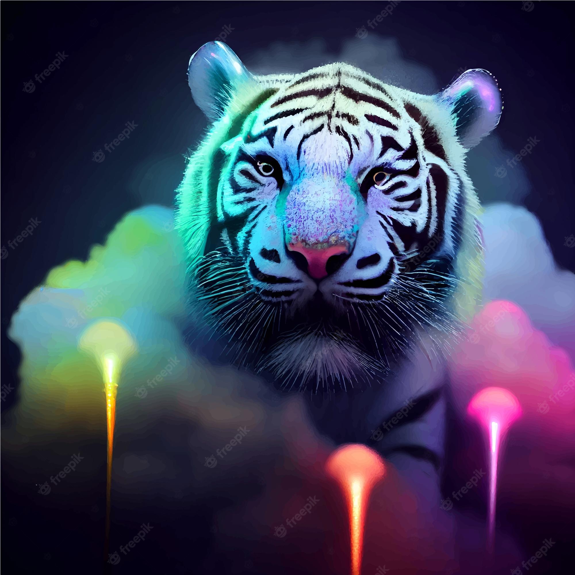 Colorful Tiger Wallpapers