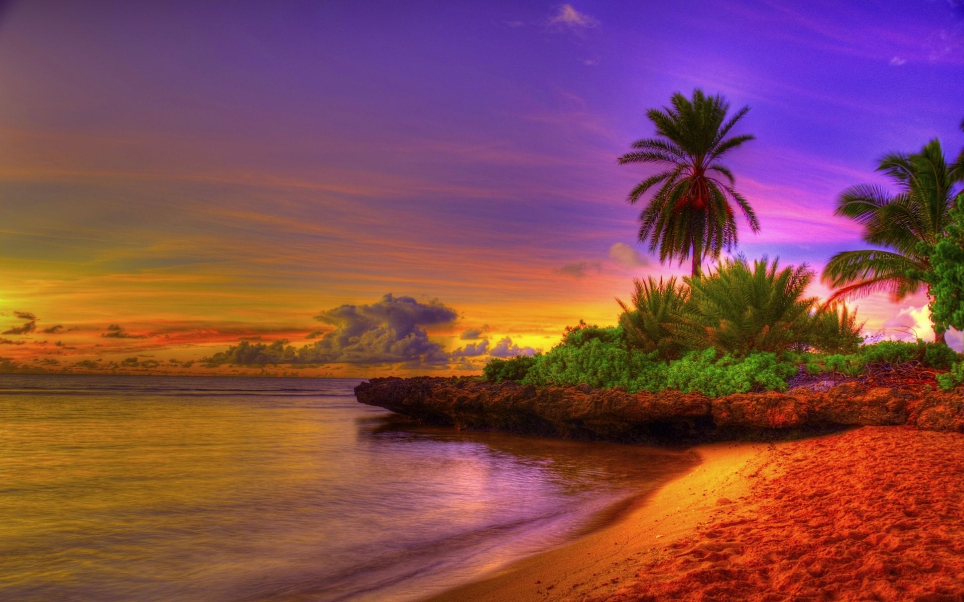 Colorful Tropical Beaches Desktop Wallpapers