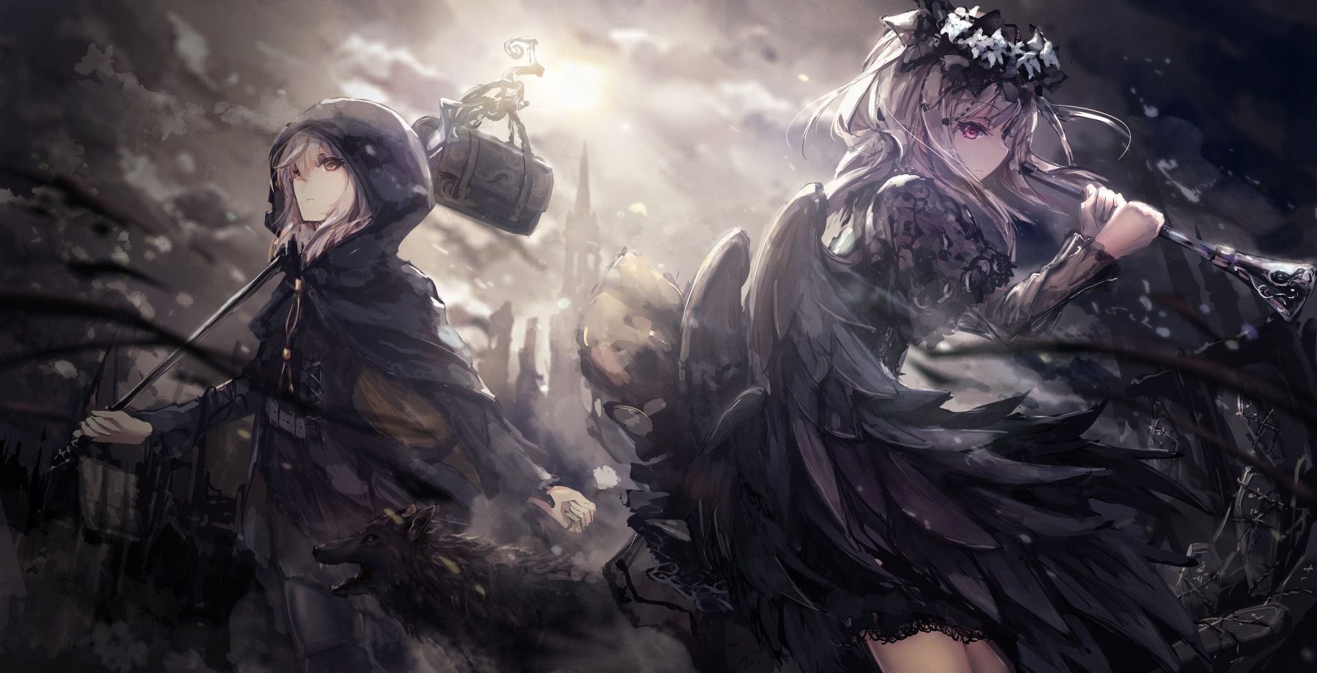 Dark Anime Girl Wallpapers