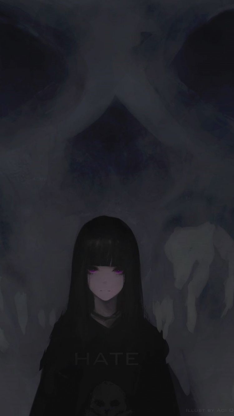 Dark Anime Girl Aesthetic Wallpapers