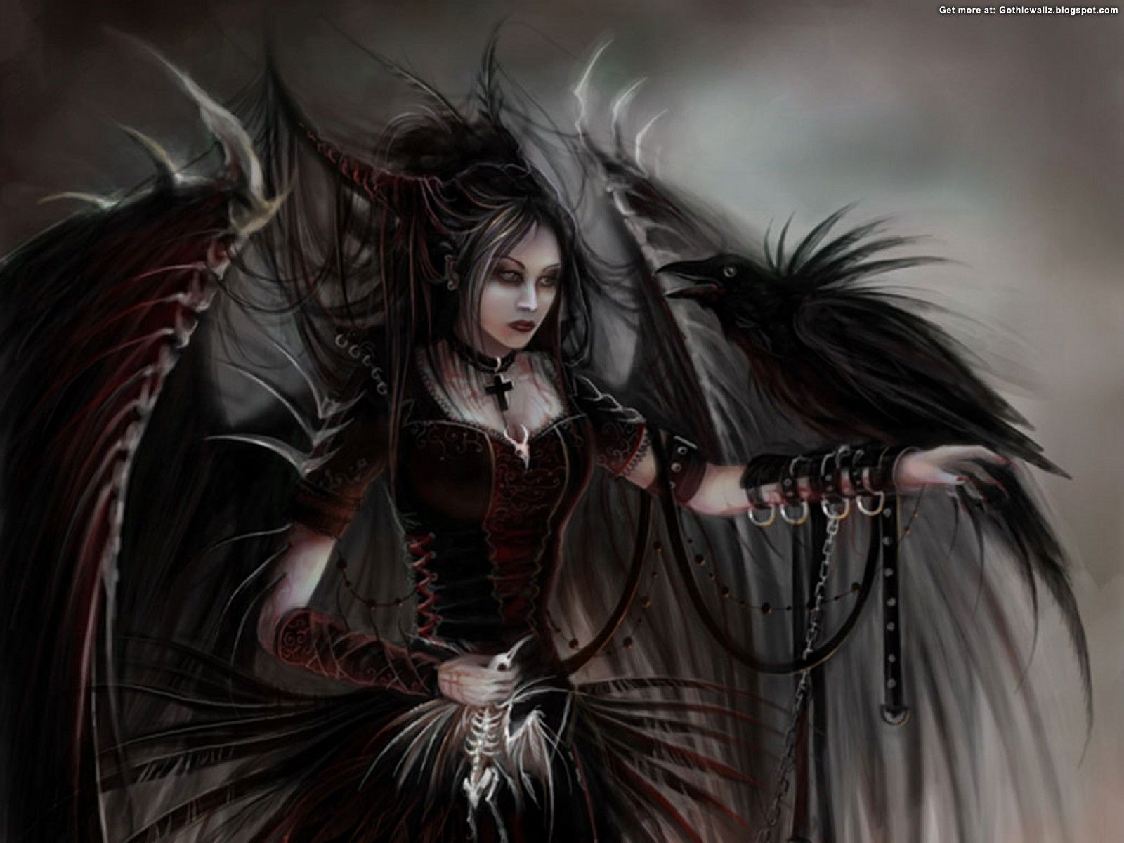 Dark Art Gothic Angel Wallpapers