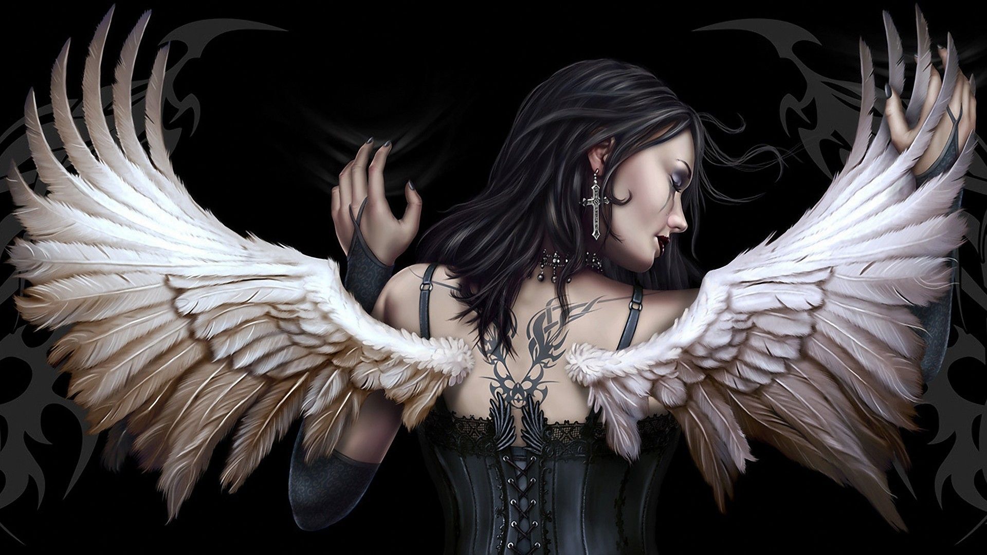 Dark Art Gothic Angel Wallpapers