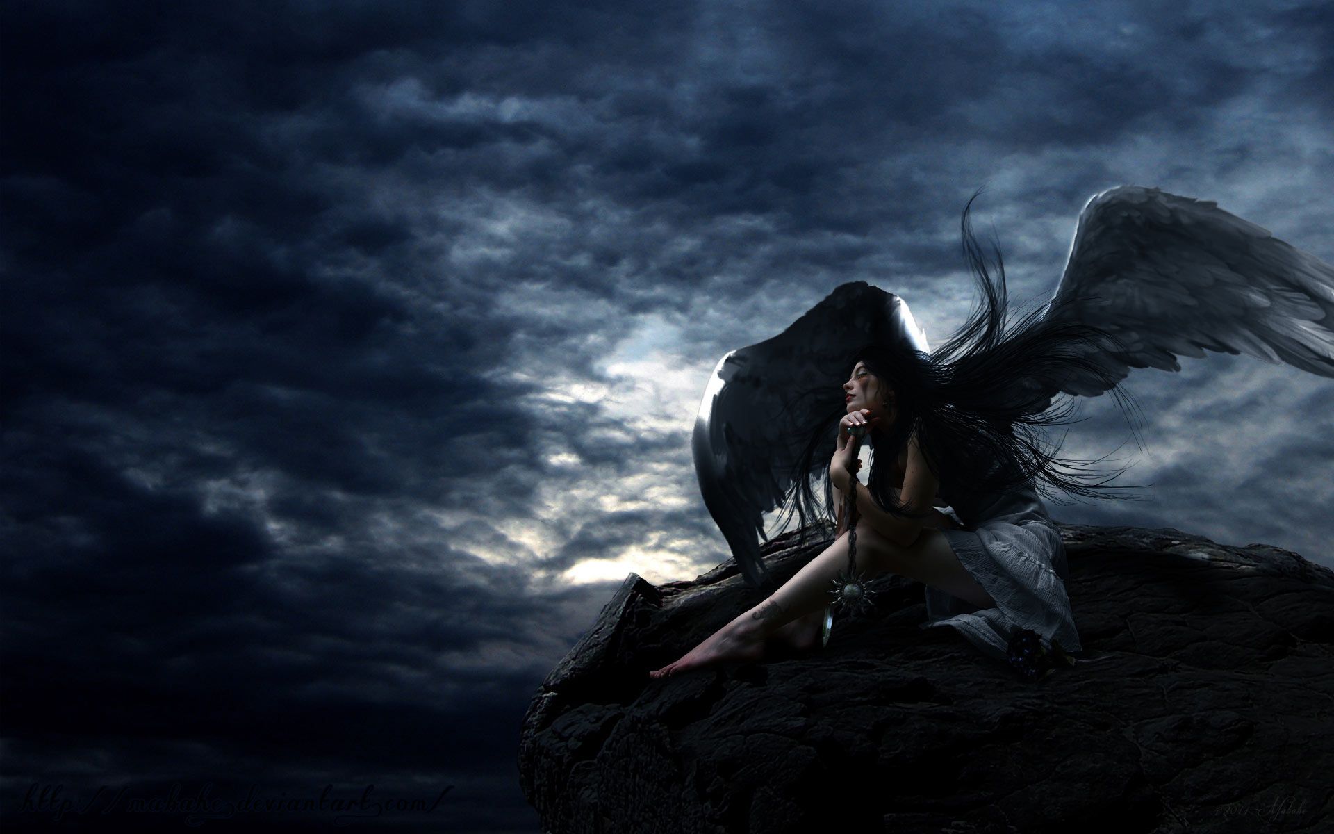 Dark Art Gothic Angel Wallpapers