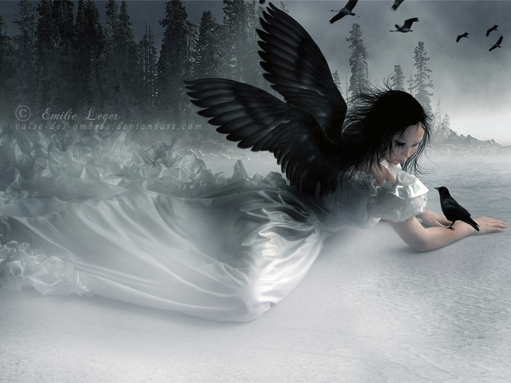 Dark Art Gothic Angel Wallpapers