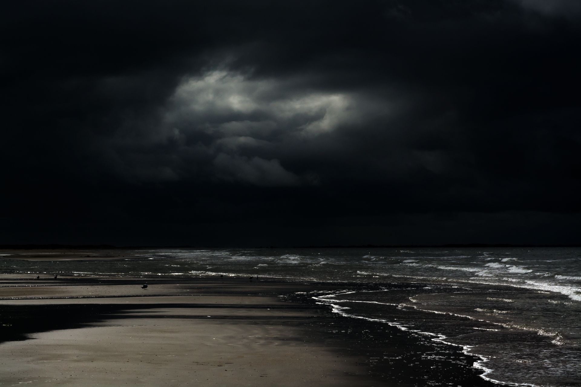 Dark Beach Wallpapers