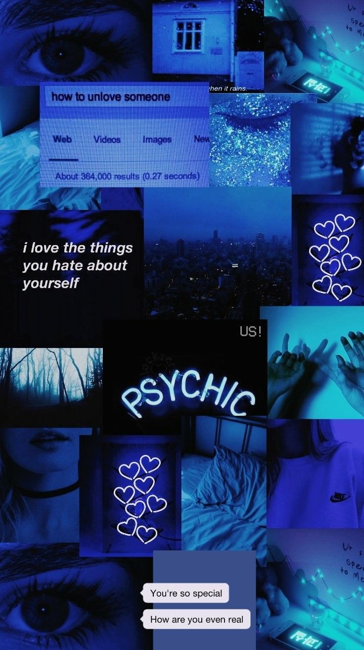 Dark Blue Aesthetic Tumblr Wallpapers