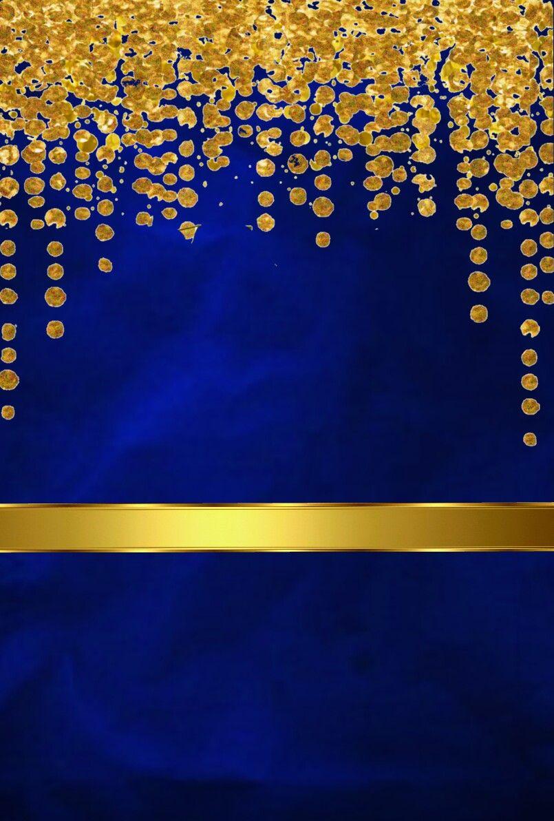 Dark Blue And Gold Wallpapers