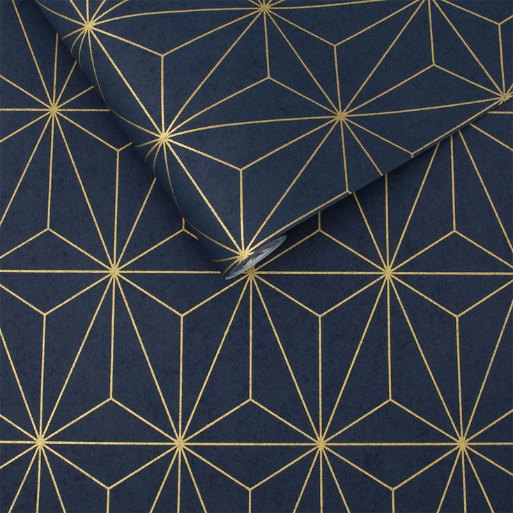 Dark Blue And Gold Wallpapers