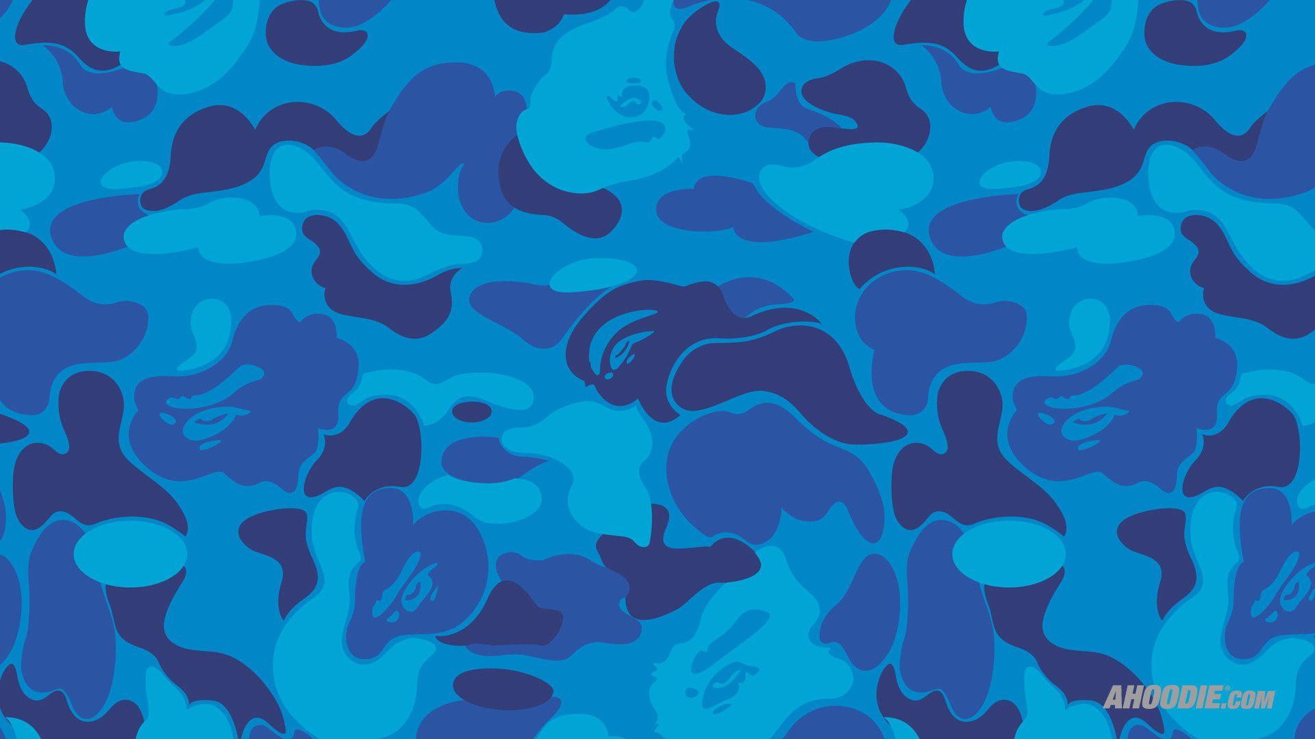 Dark Blue Bape Wallpapers