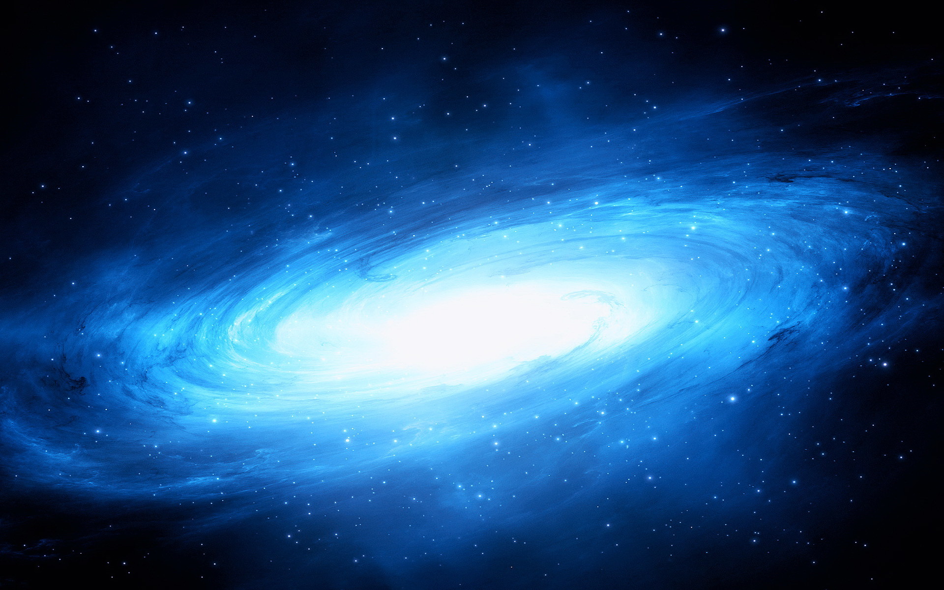 Dark Blue Galaxy Wallpapers