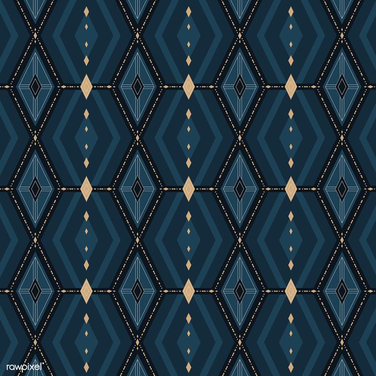 Dark Blue Pattern Wallpapers