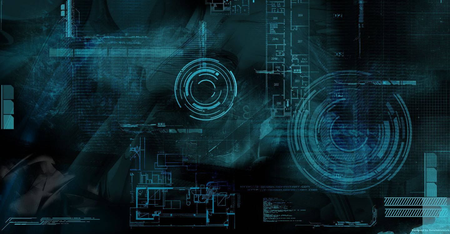 Dark Blue Technology Wallpapers