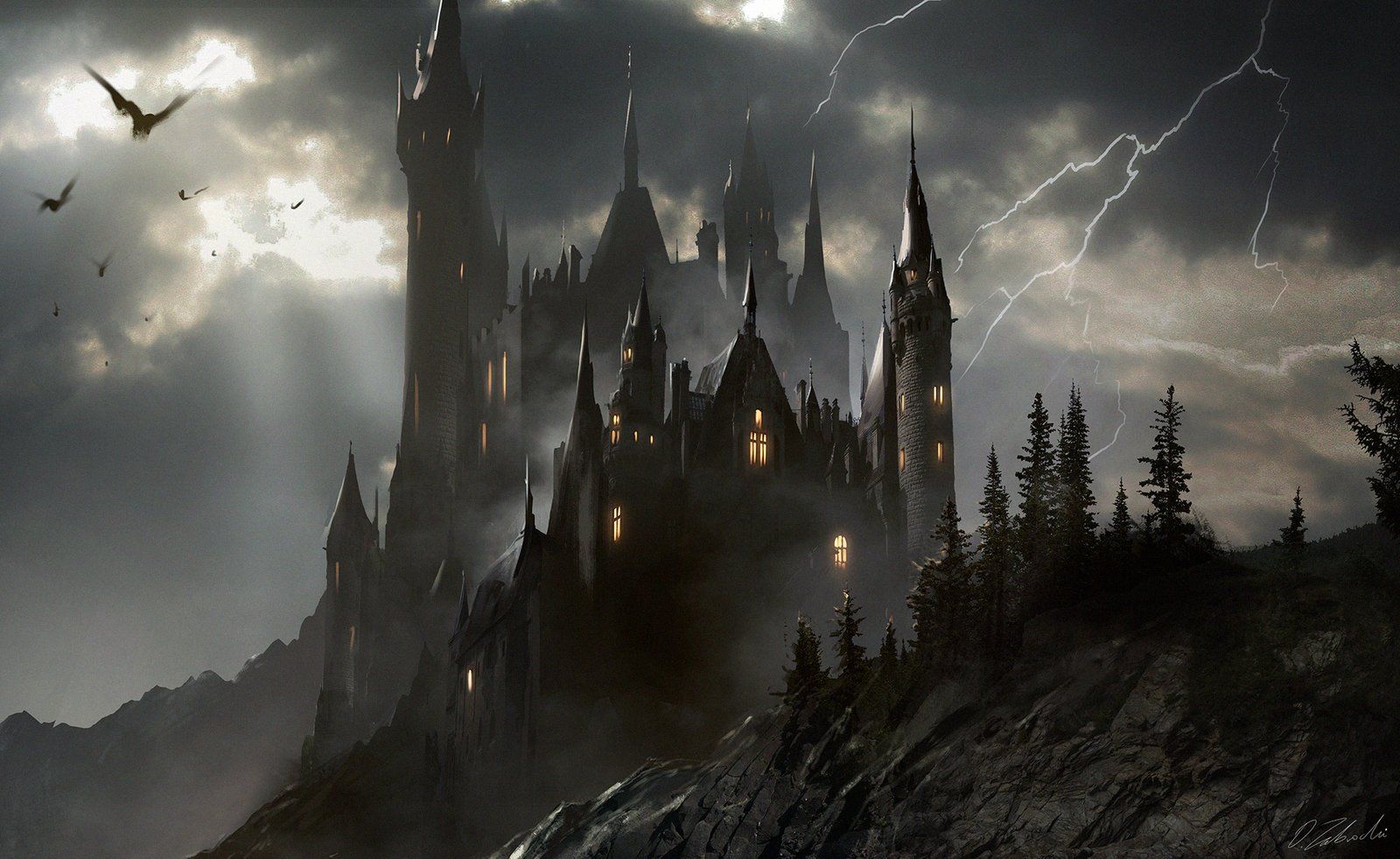 Dark Castle Iphone Wallpapers