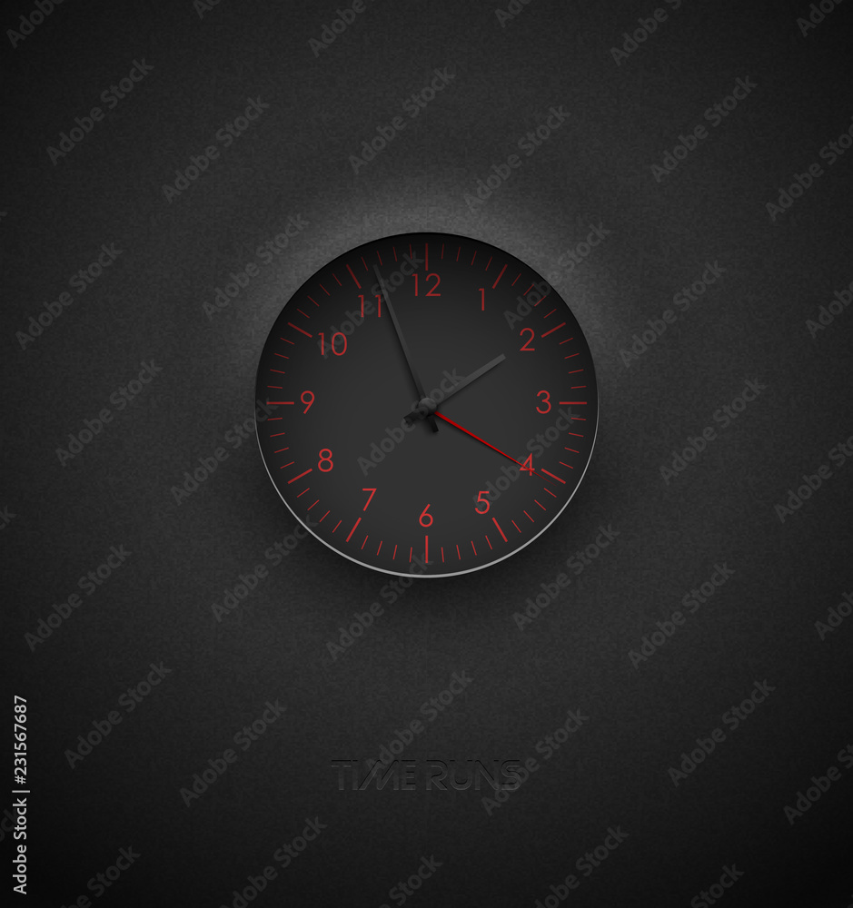 Dark Clock Wallpapers