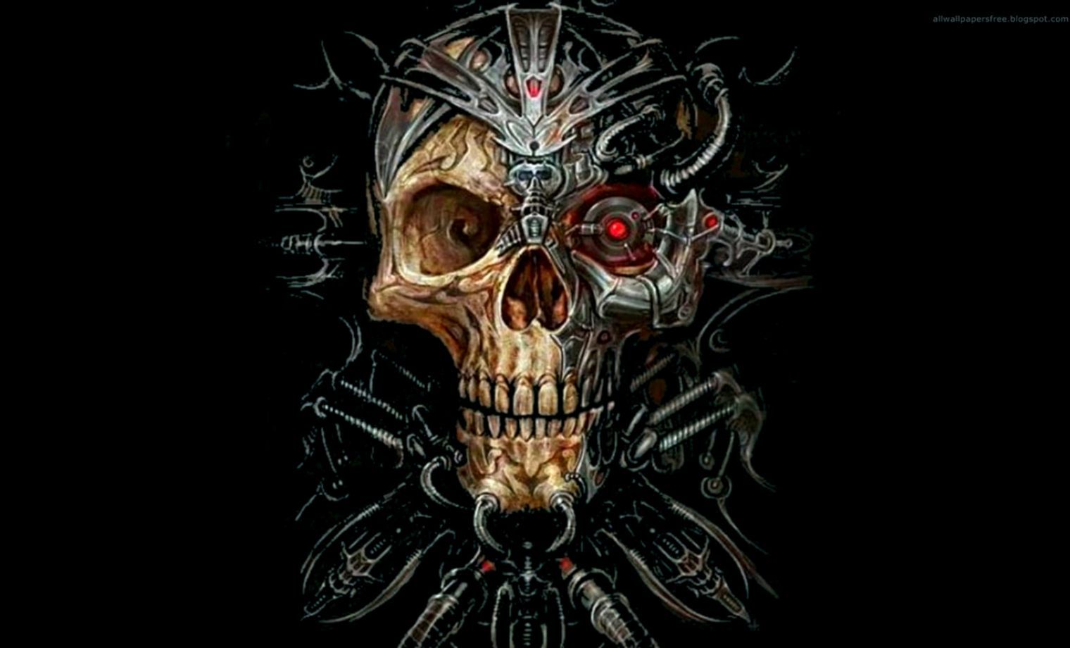 Dark Evil Skull Wallpapers