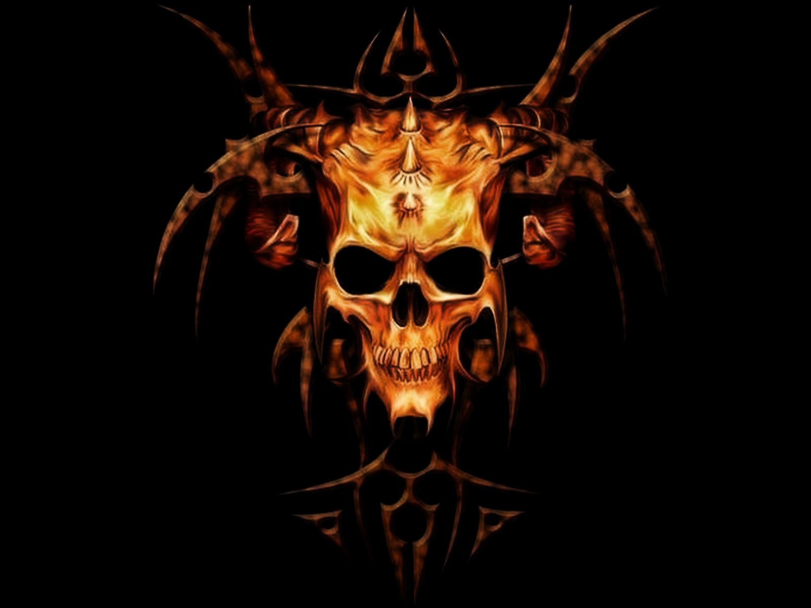 Dark Evil Skull Wallpapers