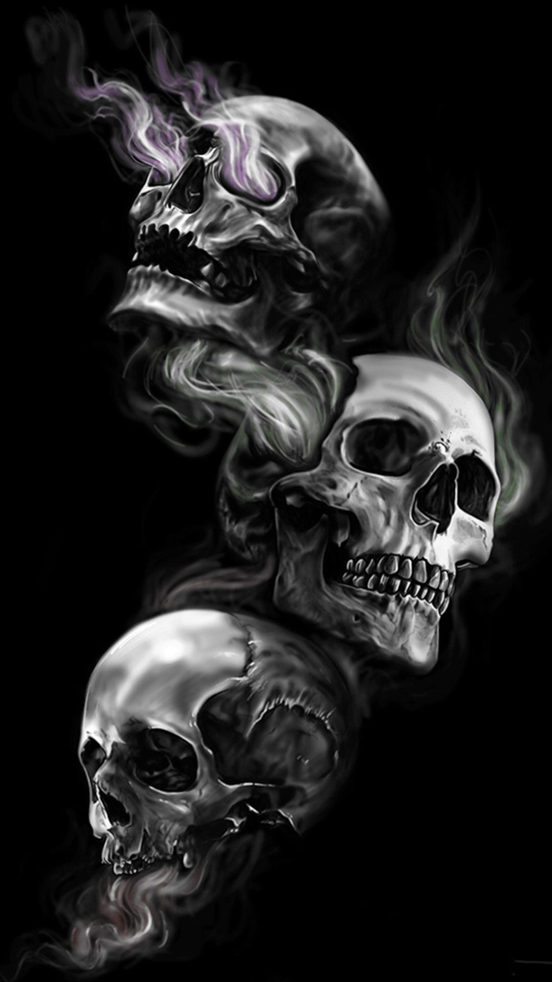 Dark Evil Skull Wallpapers