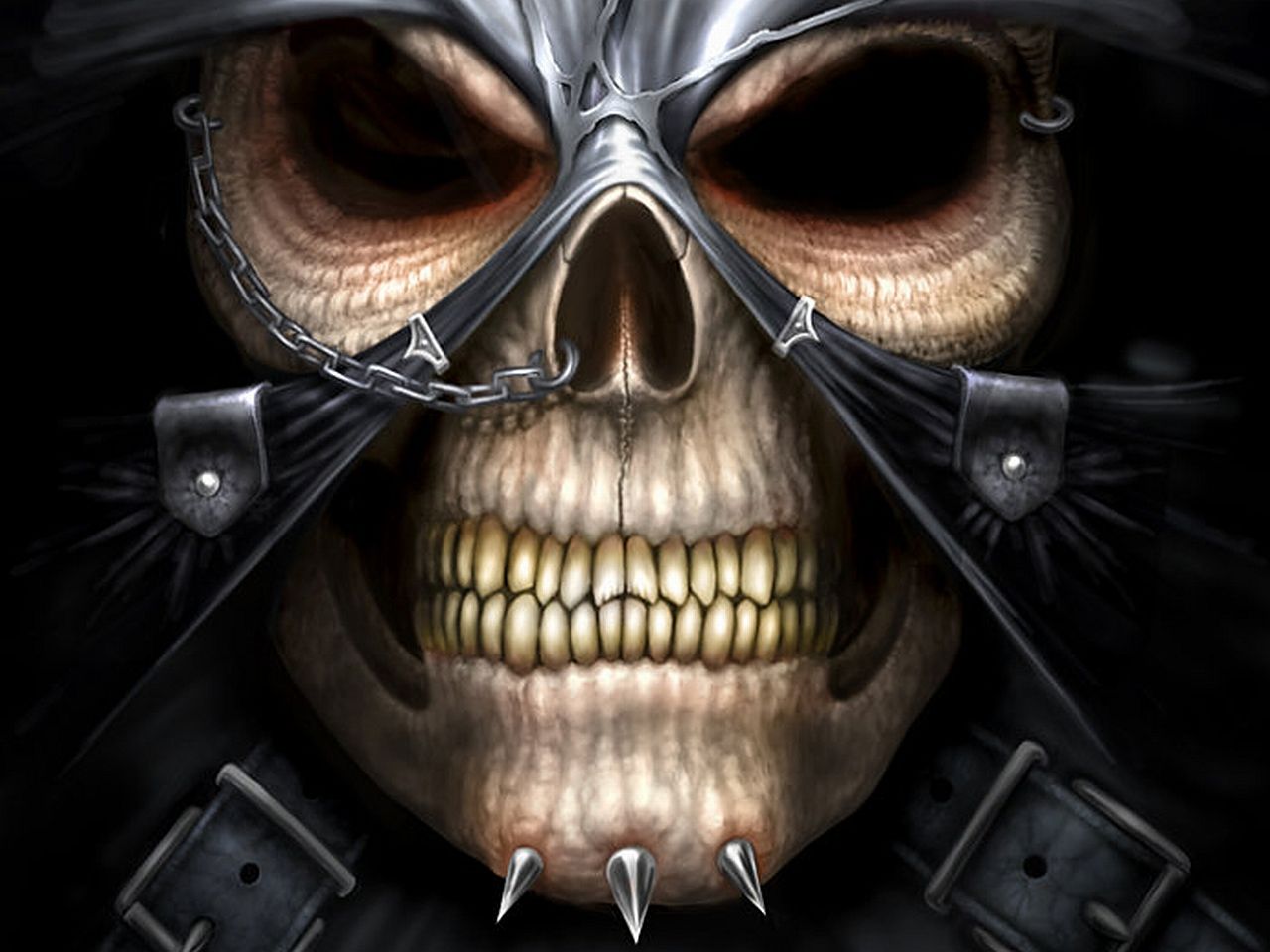 Dark Evil Skull Wallpapers