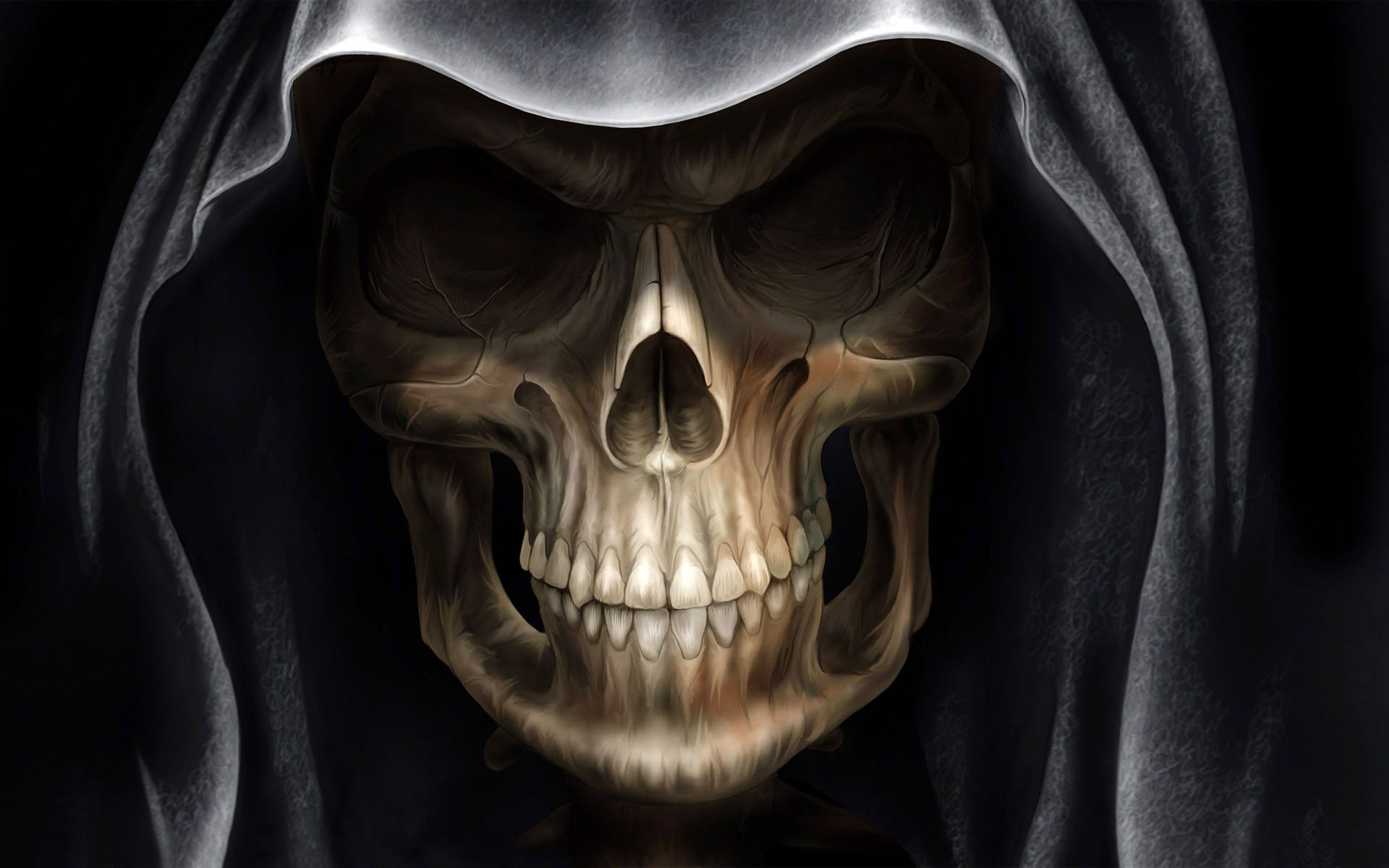 Dark Evil Skull Wallpapers