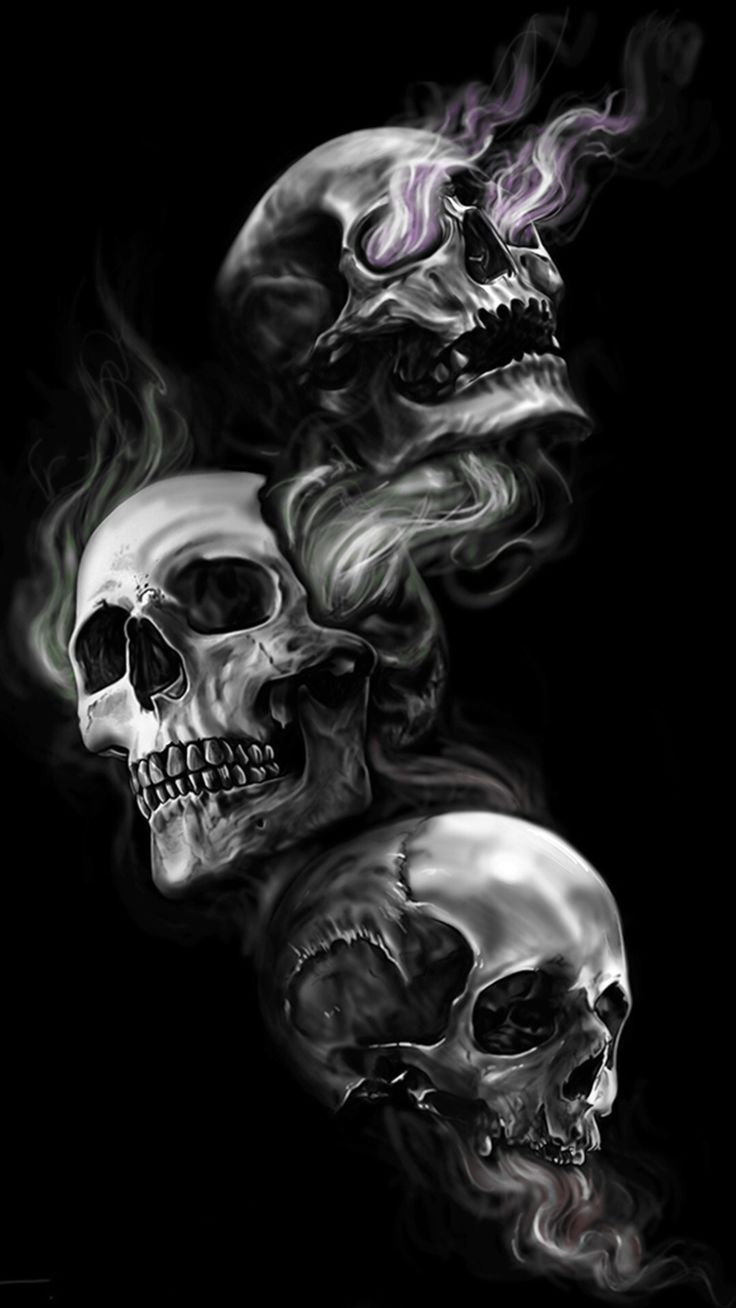 Dark Evil Skull Wallpapers