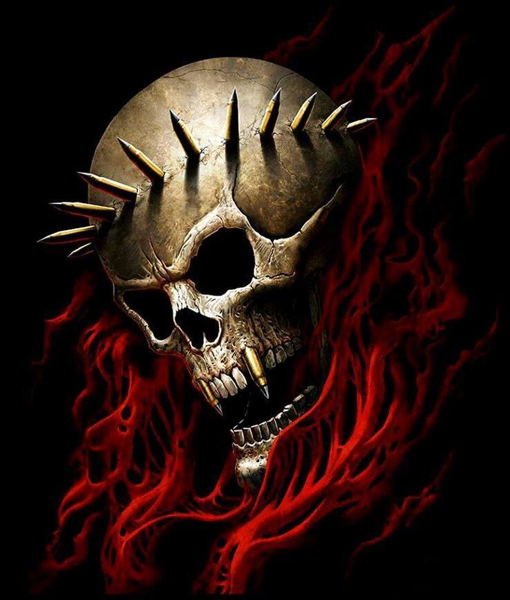 Dark Evil Skull Wallpapers