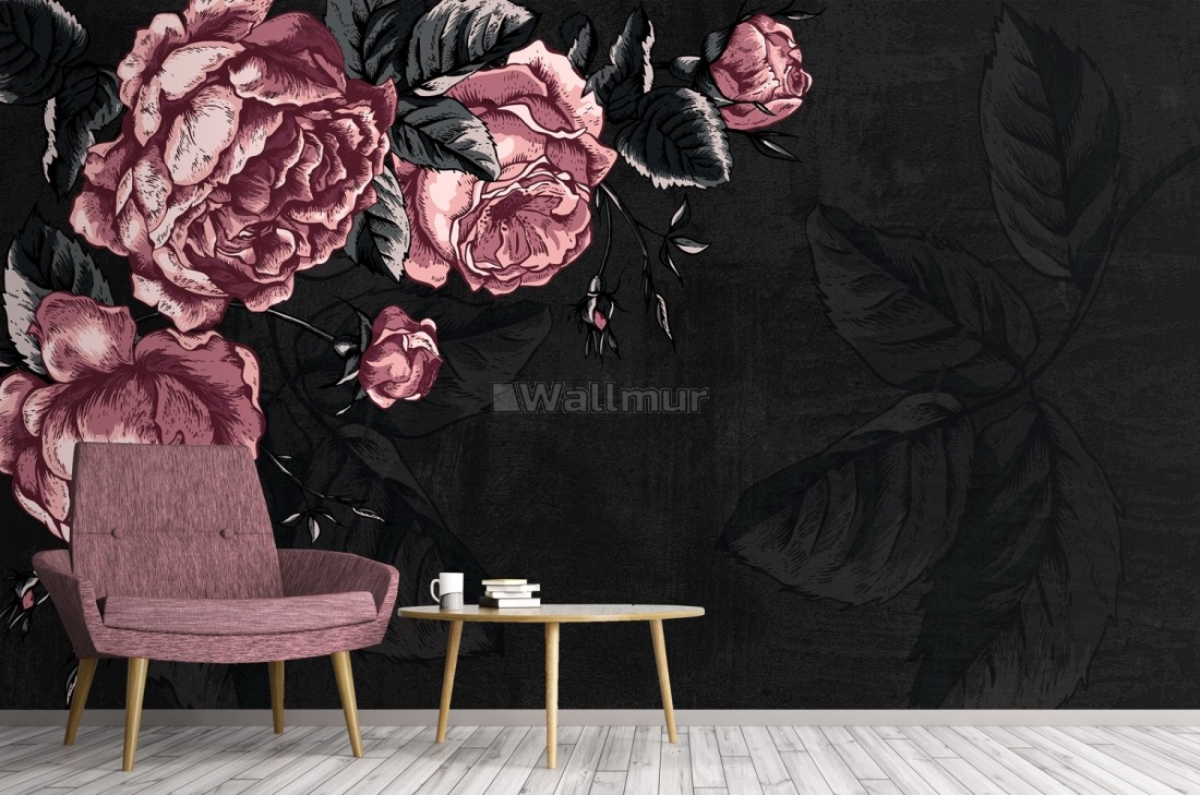 Dark Floral Wallpapers