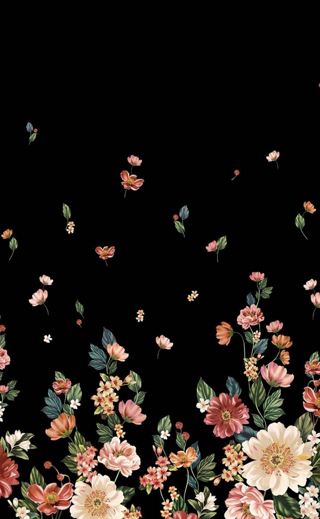 Dark Floral Wallpapers