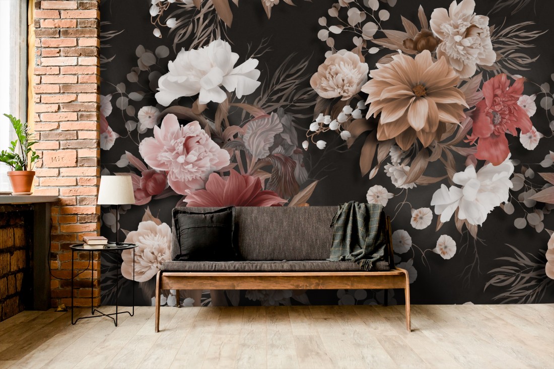 Dark Floral Wallpapers