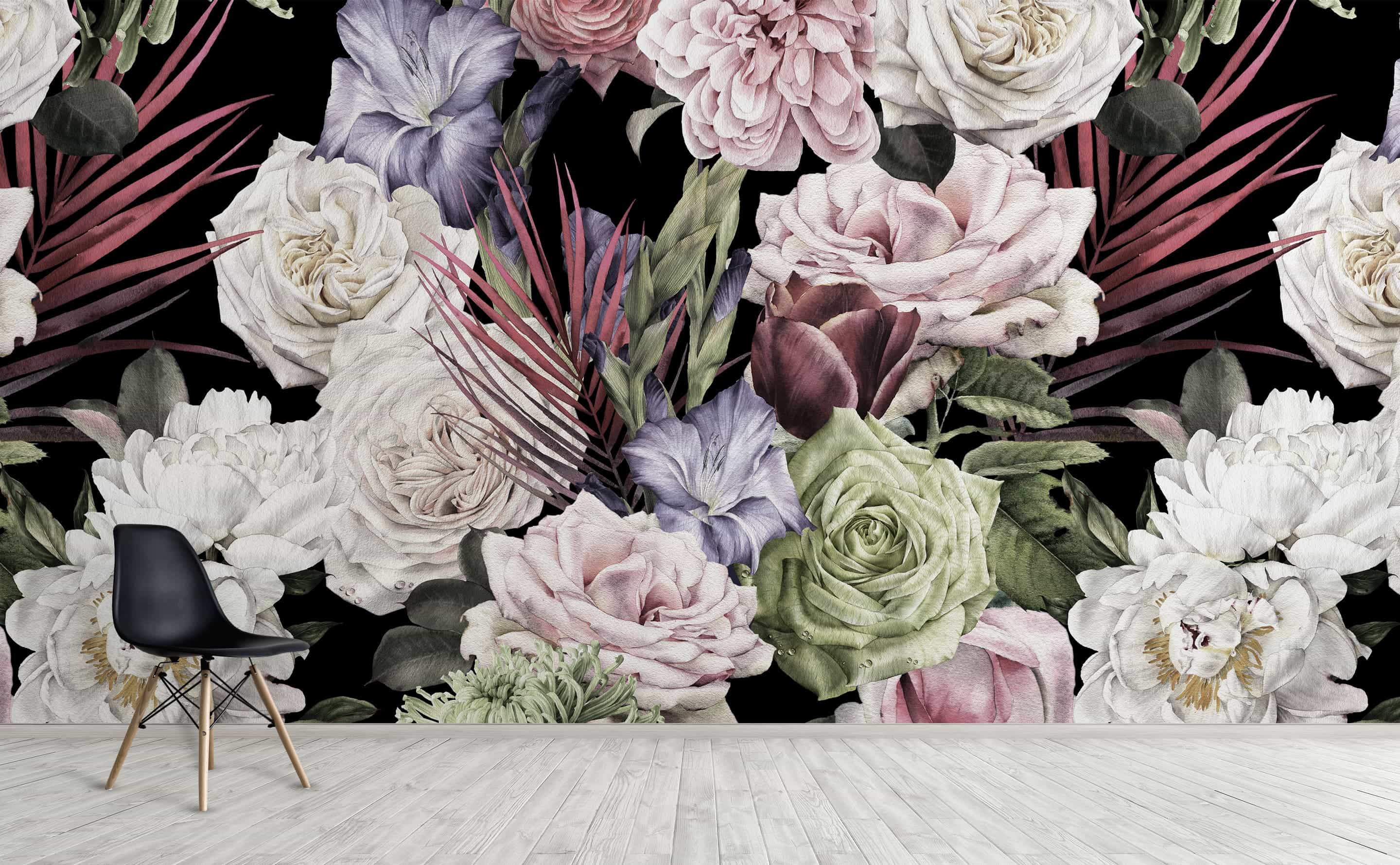 Dark Floral Wallpapers