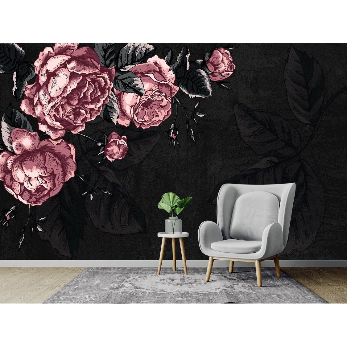 Dark Floral Wallpapers