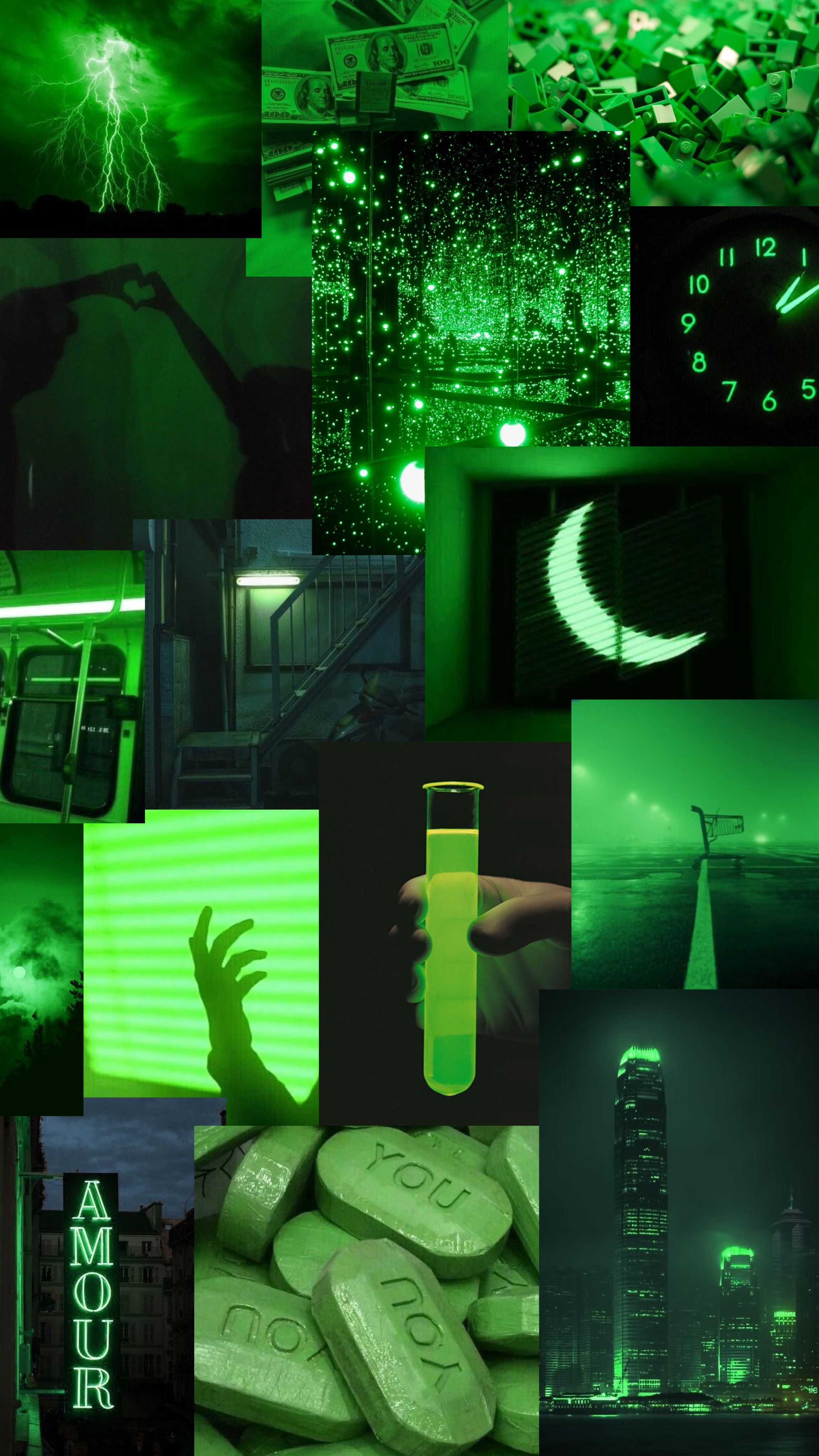 Dark Green Grunge Aesthetic Wallpapers