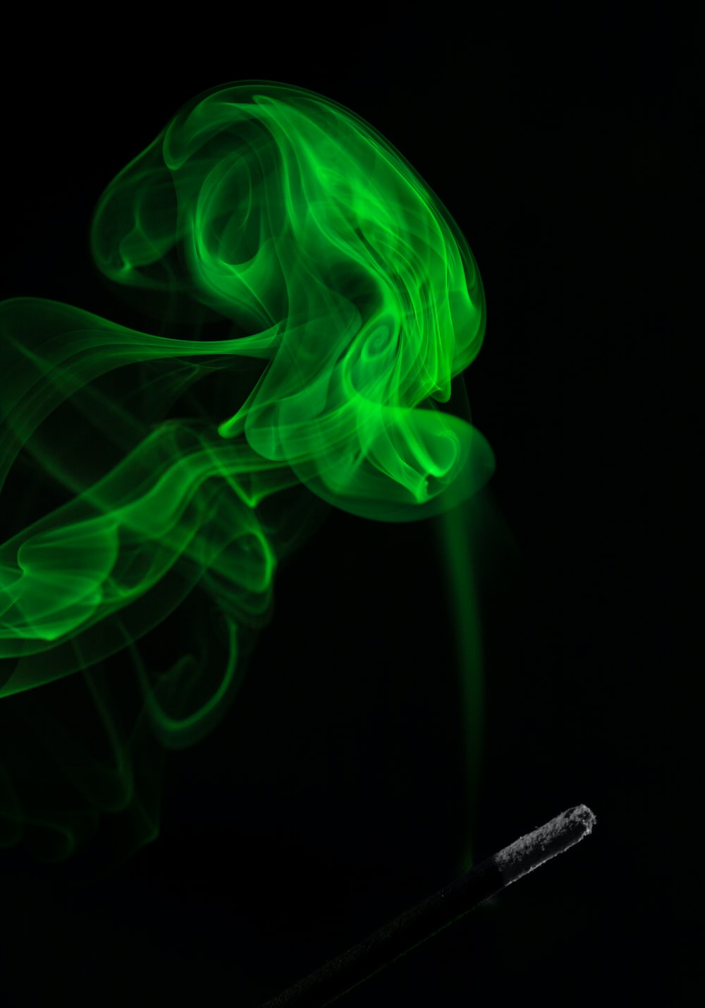 Dark Green Smoke Wallpapers