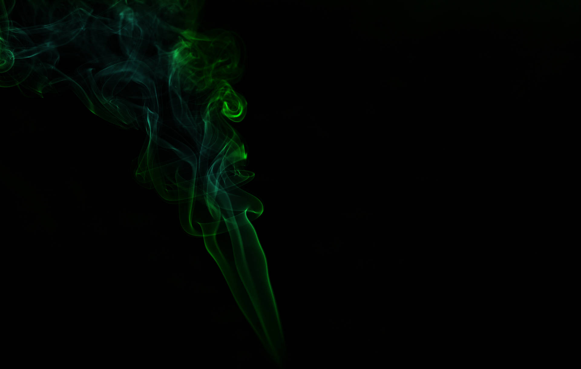 Dark Green Smoke Wallpapers