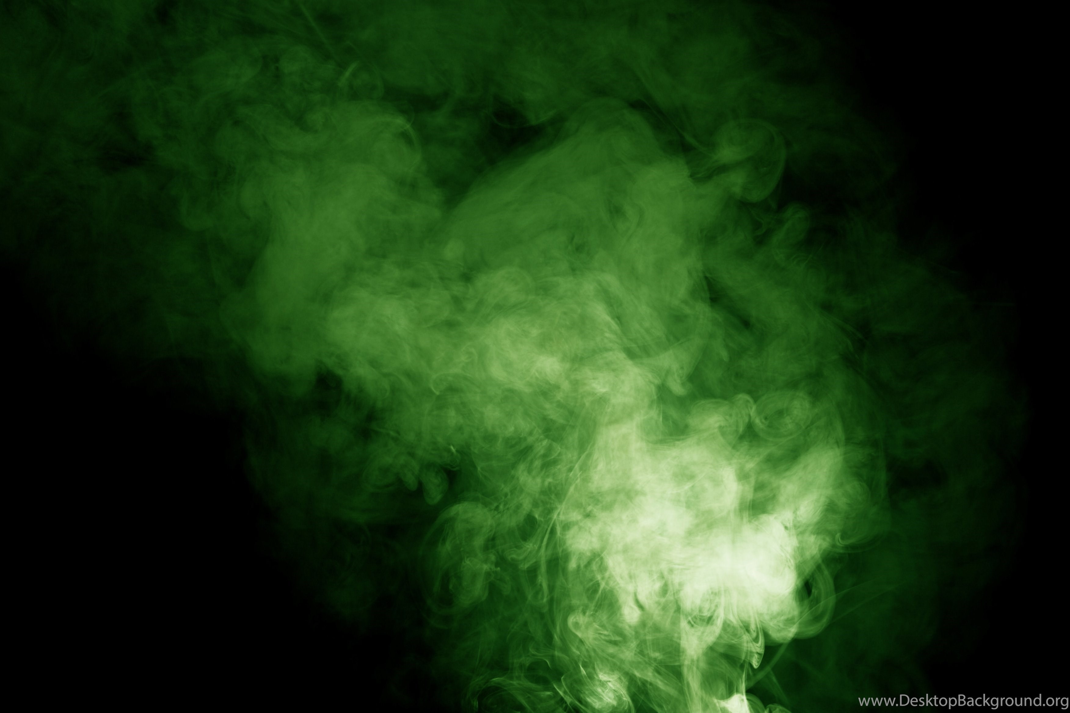 Dark Green Smoke Wallpapers