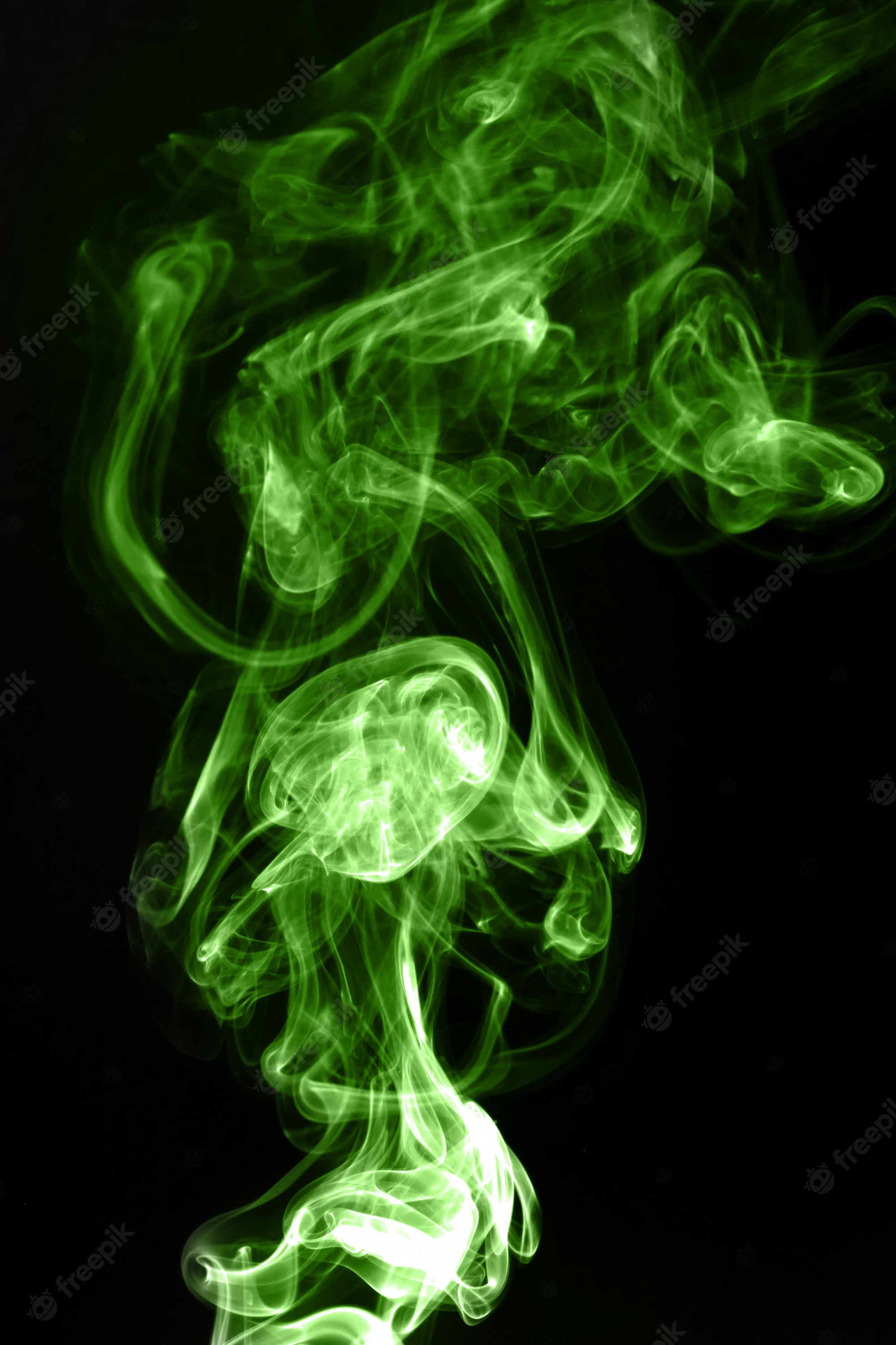 Dark Green Smoke Wallpapers