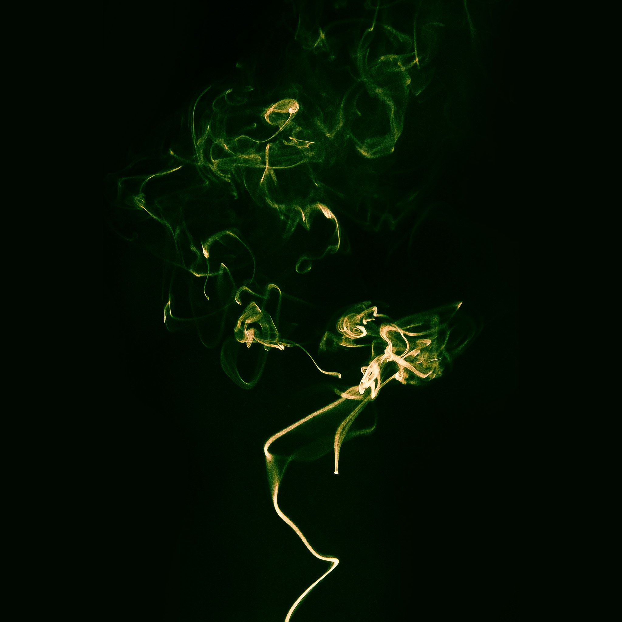 Dark Green Smoke Wallpapers