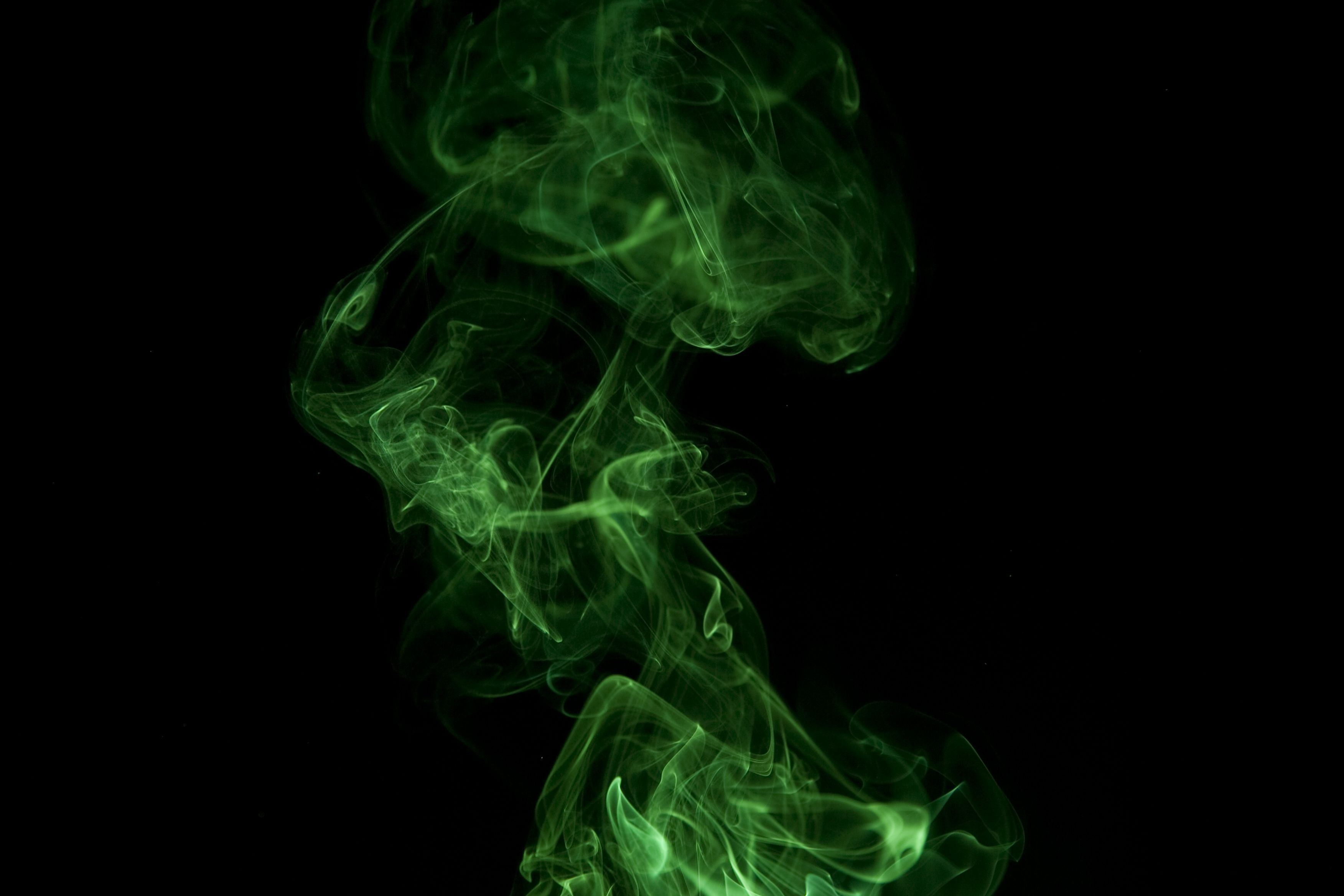 Dark Green Smoke Wallpapers