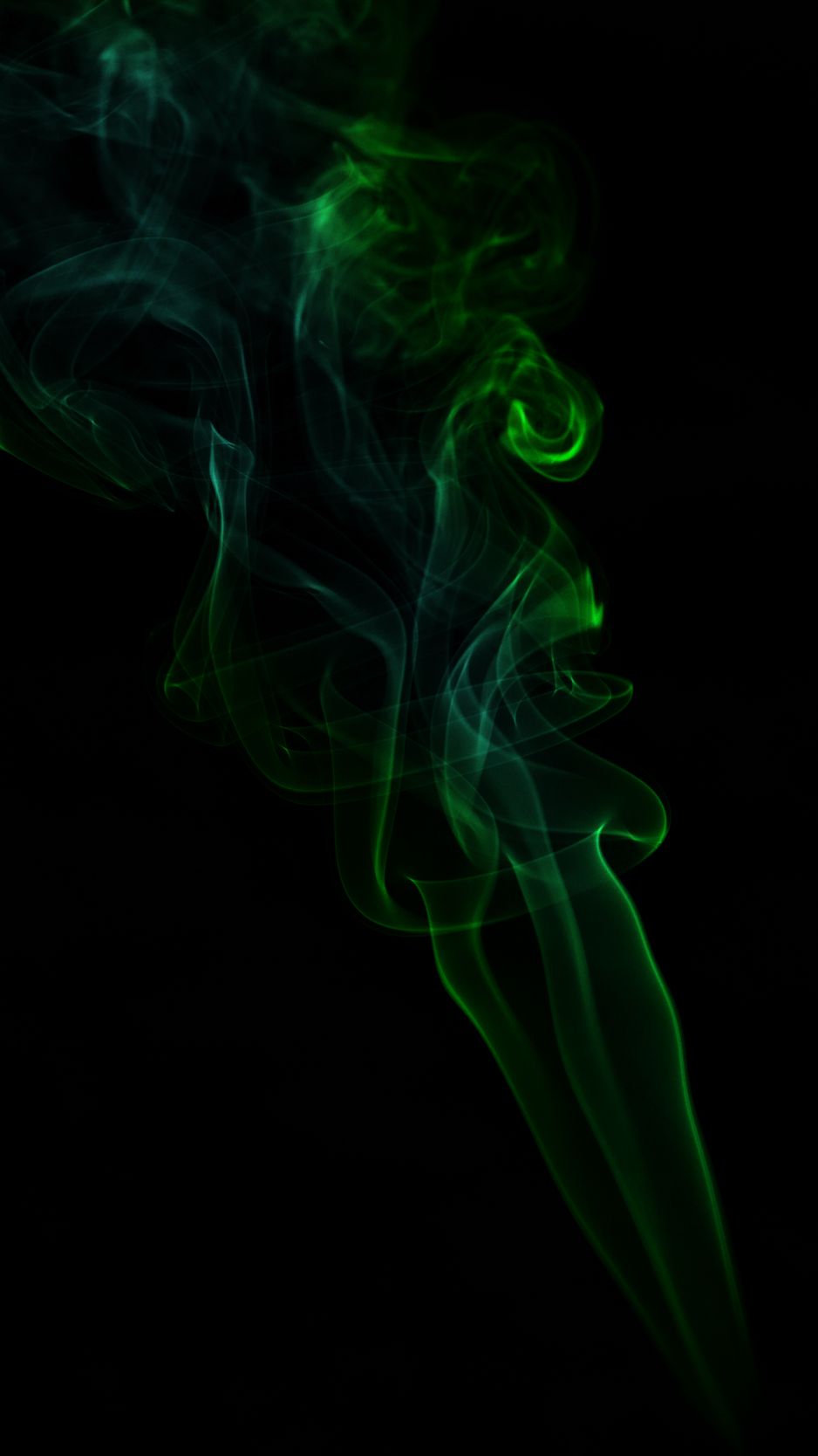 Dark Green Smoke Wallpapers