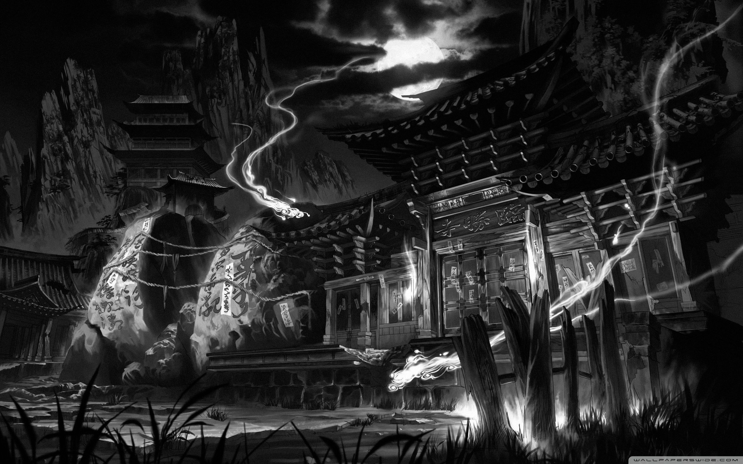 Dark Japanese Art Wallpapers