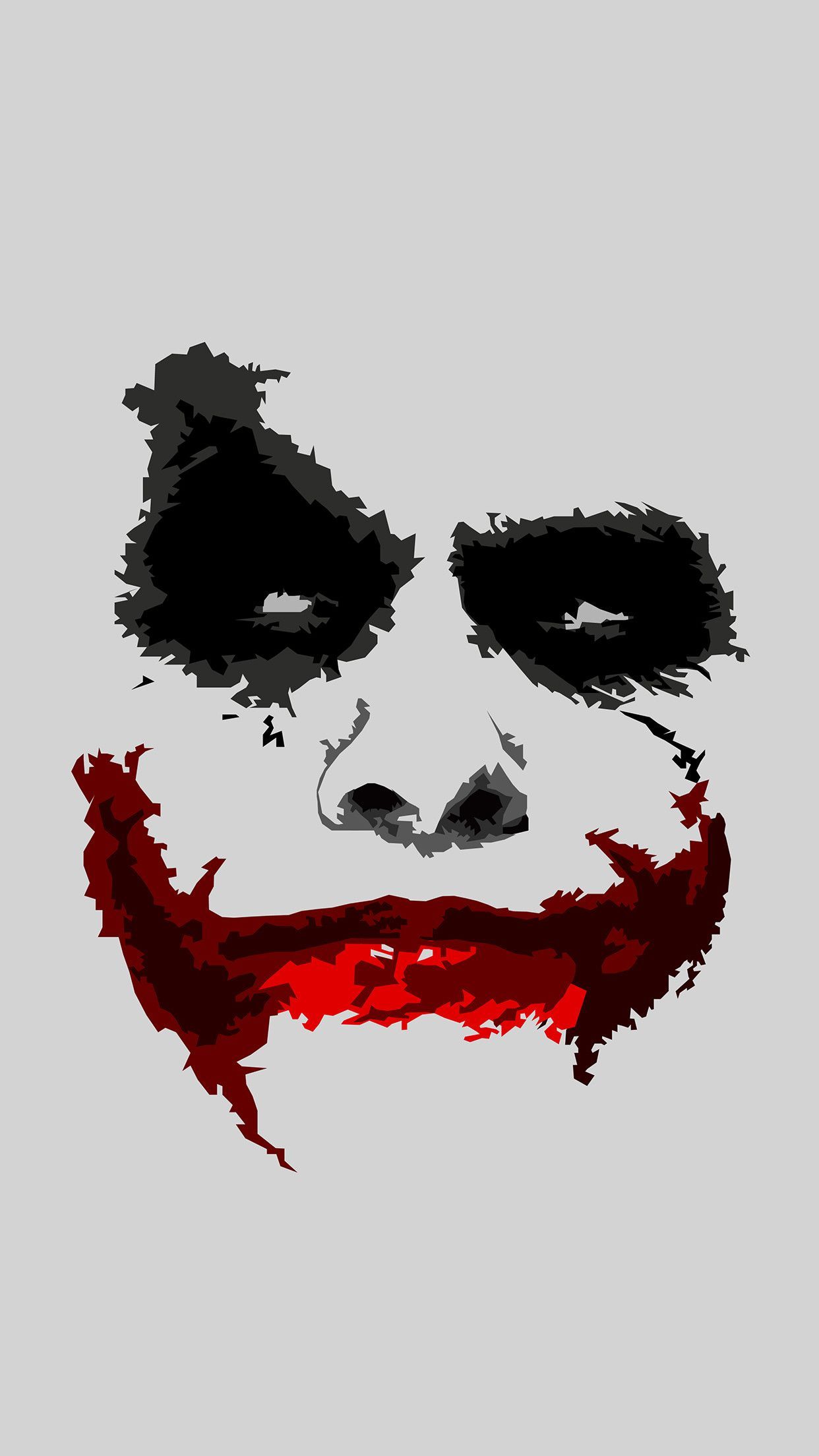 Dark Knight Joker Face Wallpapers